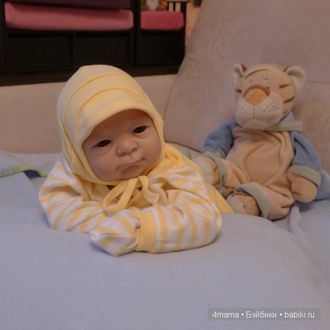 Наш малыш-реборн Данечка заскучал