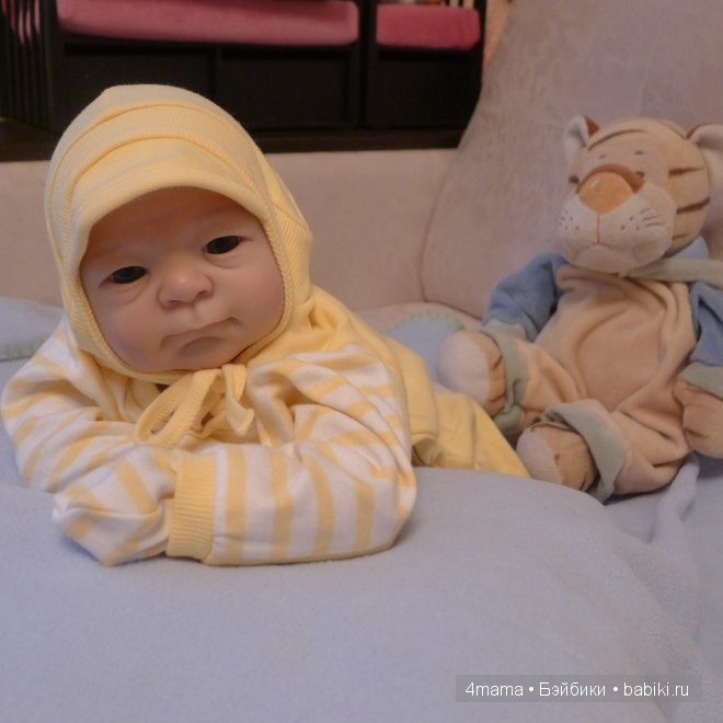 Наш малыш-реборн Данечка заскучал