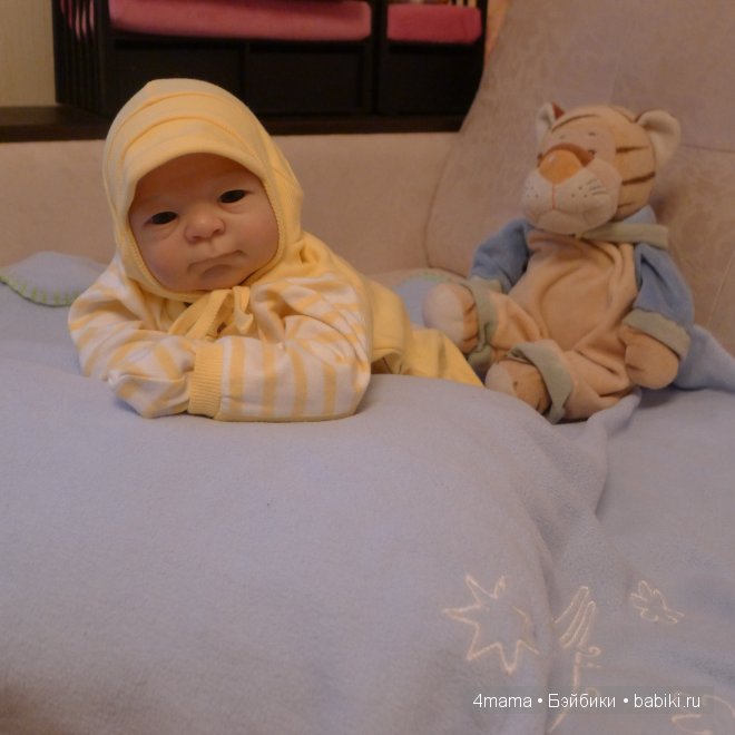 Наш малыш-реборн Данечка заскучал