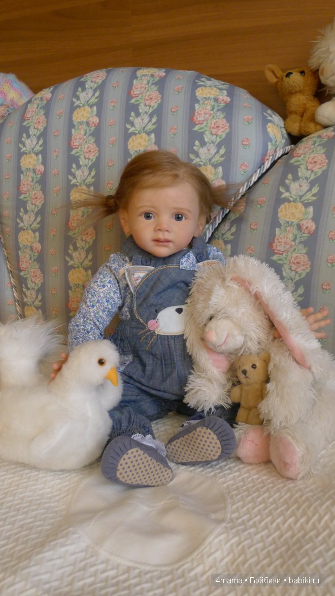 Моя долгожданная крошка реборн Мартуся