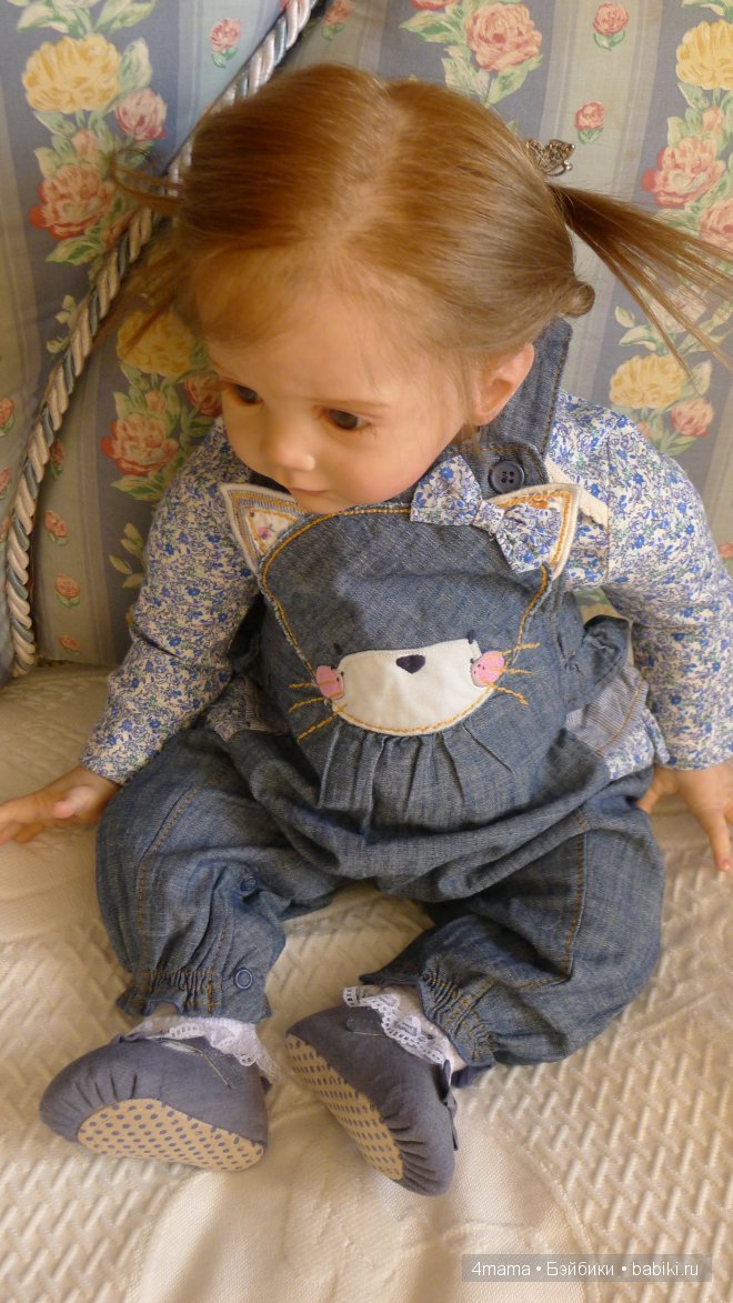 Моя долгожданная крошка реборн Мартуся