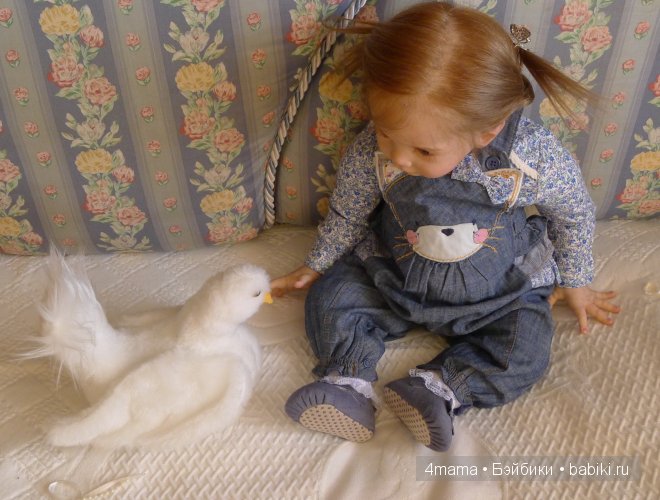 Моя долгожданная крошка реборн Мартуся