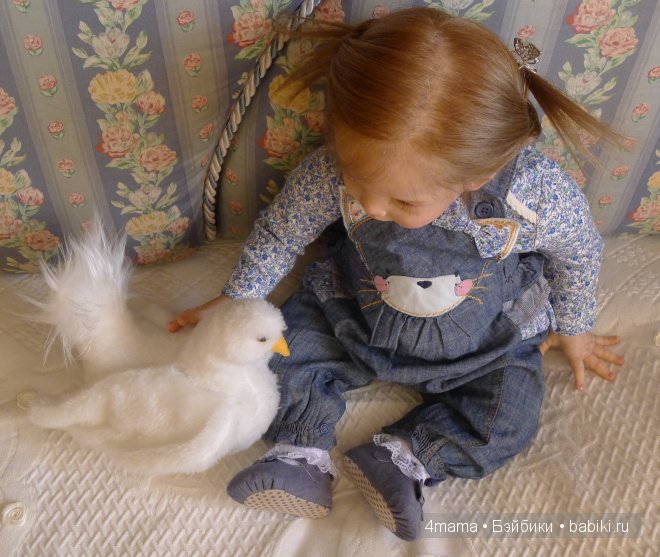 Моя долгожданная крошка реборн Мартуся