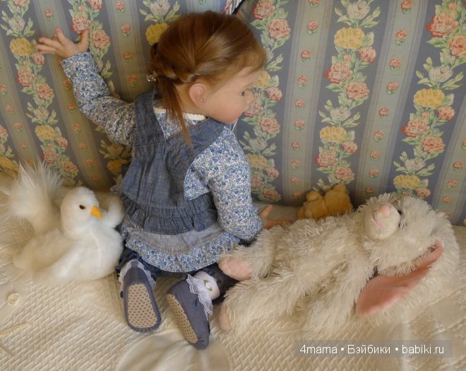 Моя долгожданная крошка реборн Мартуся