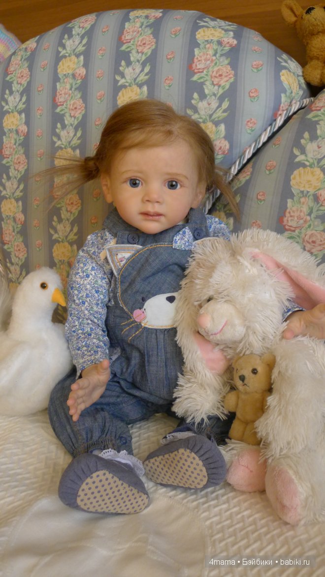 Моя долгожданная крошка реборн Мартуся
