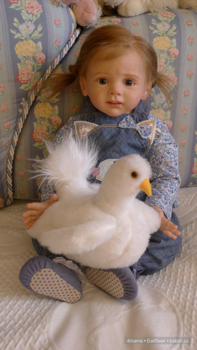 Моя долгожданная крошка реборн Мартуся