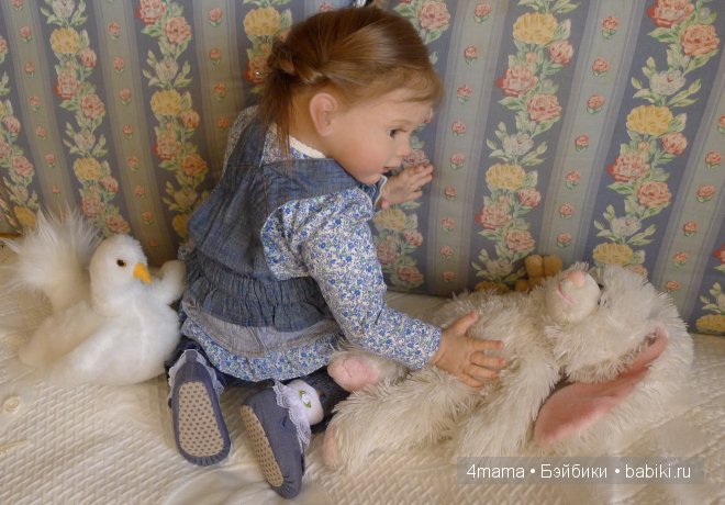 Моя долгожданная крошка реборн Мартуся