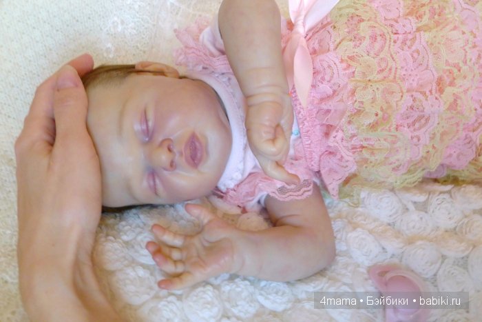 Крошка реборн Марьяша из мастерской "Любимые детки" и мой первый рутинг