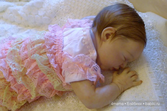 Крошка реборн Марьяша из мастерской "Любимые детки" и мой первый рутинг