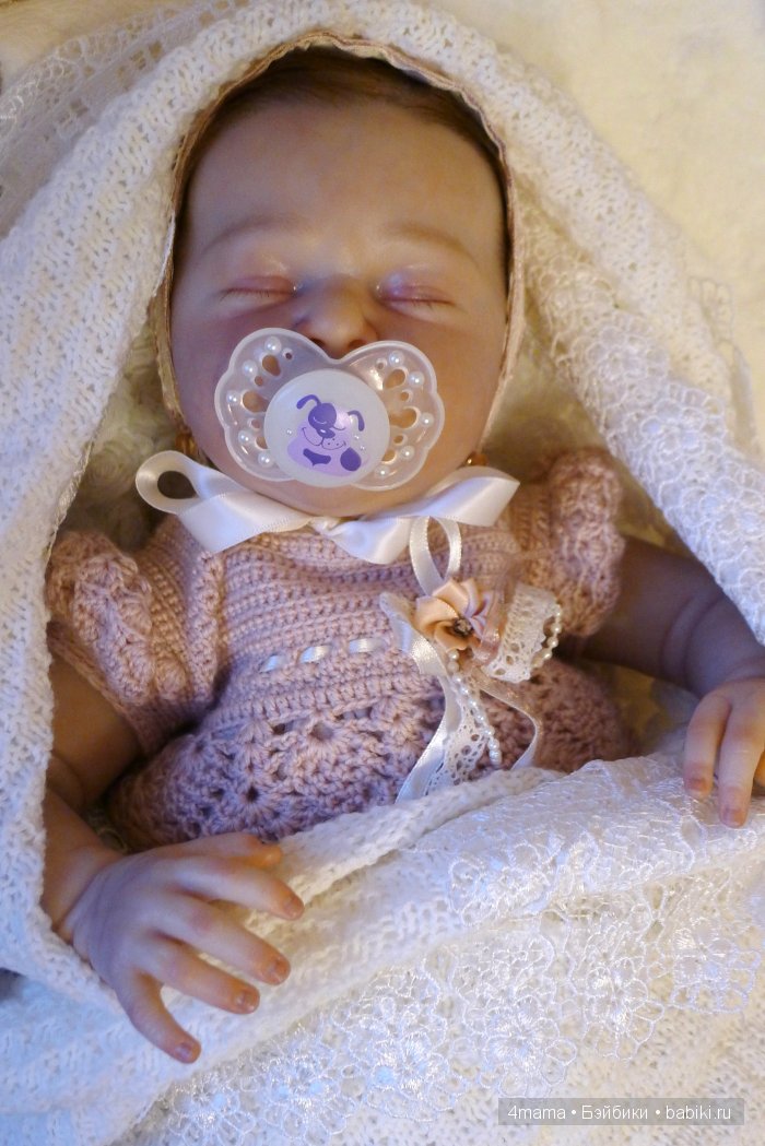Крошка реборн Марьяша из мастерской "Любимые детки" и мой первый рутинг