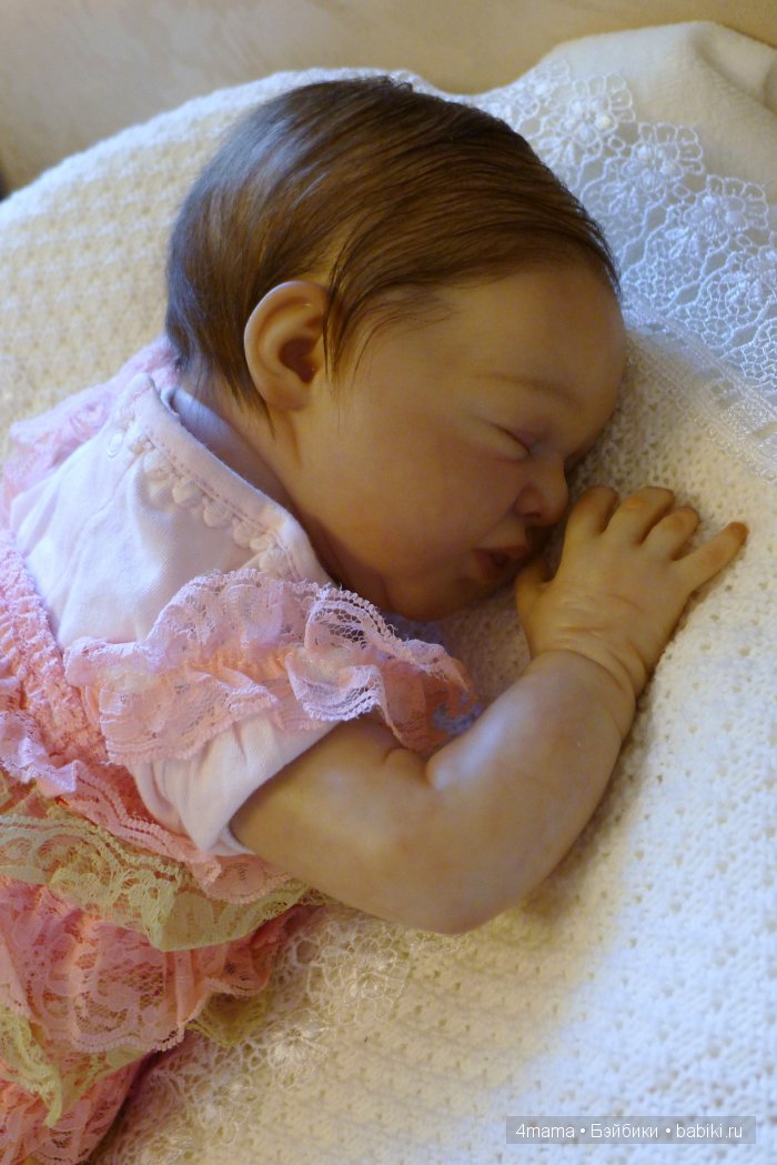 Крошка реборн Марьяша из мастерской "Любимые детки" и мой первый рутинг (фото 10)