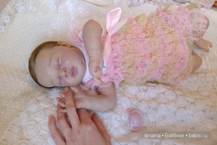 Крошка реборн Марьяша из мастерской "Любимые детки" и мой первый рутинг