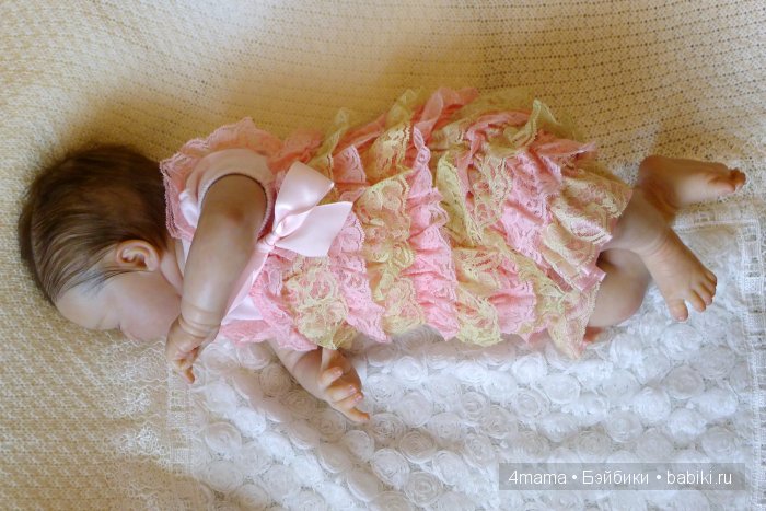 Крошка реборн Марьяша из мастерской "Любимые детки" и мой первый рутинг (фото 5)