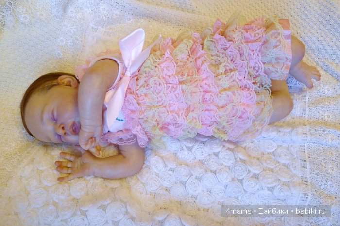 Крошка реборн Марьяша из мастерской "Любимые детки" и мой первый рутинг