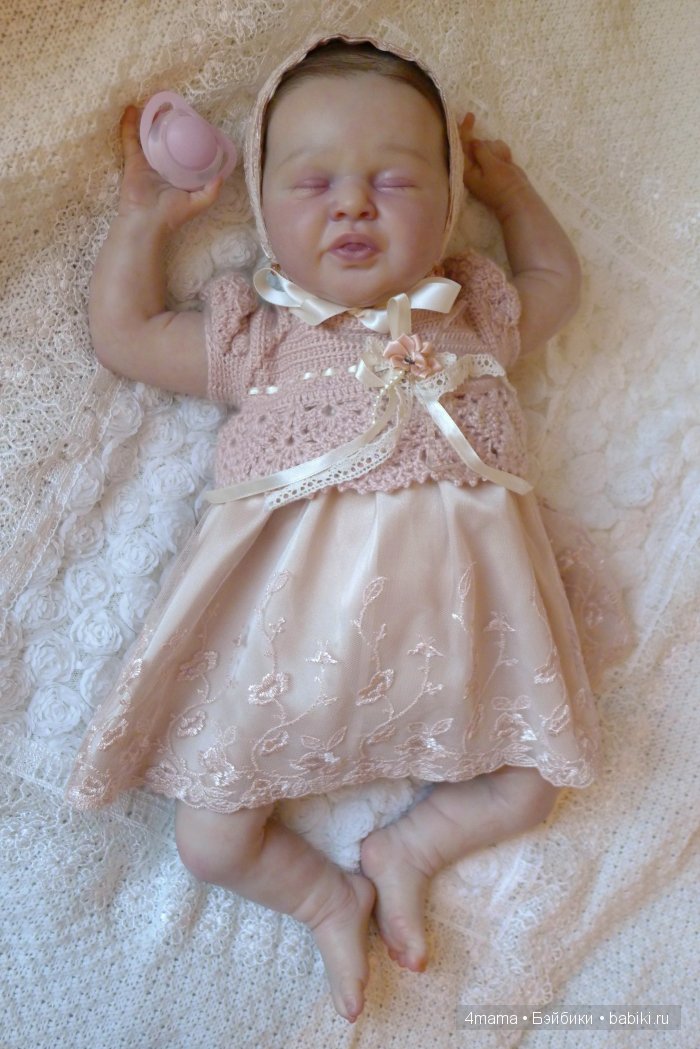 Крошка реборн Марьяша из мастерской "Любимые детки" и мой первый рутинг
