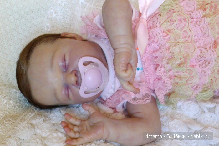 Крошка реборн Марьяша из мастерской "Любимые детки" и мой первый рутинг