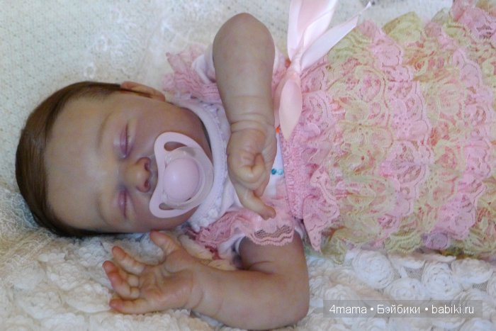 Крошка реборн Марьяша из мастерской "Любимые детки" и мой первый рутинг