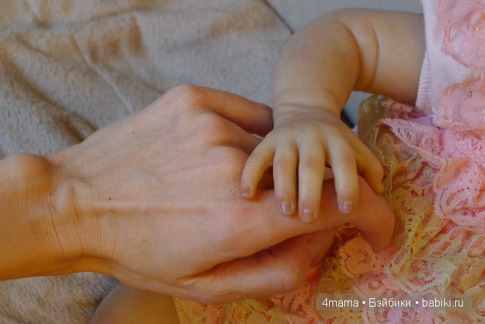 Крошка реборн Марьяша из мастерской "Любимые детки" и мой первый рутинг