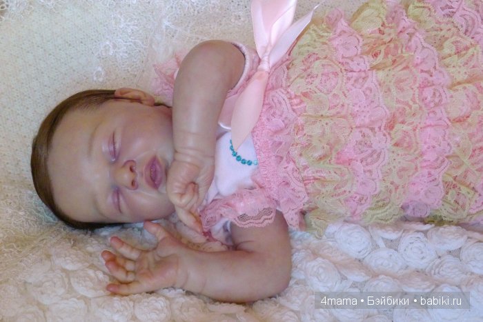 Крошка реборн Марьяша из мастерской "Любимые детки" и мой первый рутинг