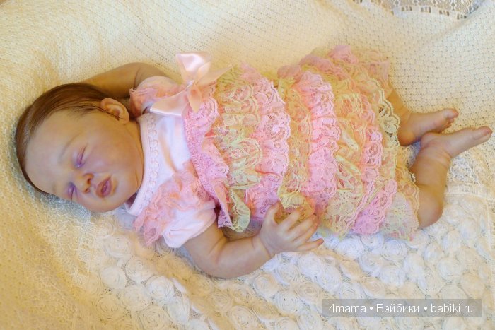 Крошка реборн Марьяша из мастерской "Любимые детки" и мой первый рутинг (фото 2)
