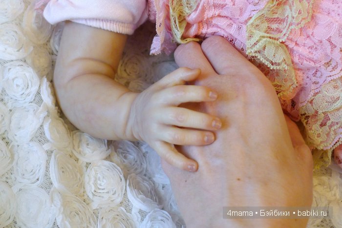 Крошка реборн Марьяша из мастерской "Любимые детки" и мой первый рутинг