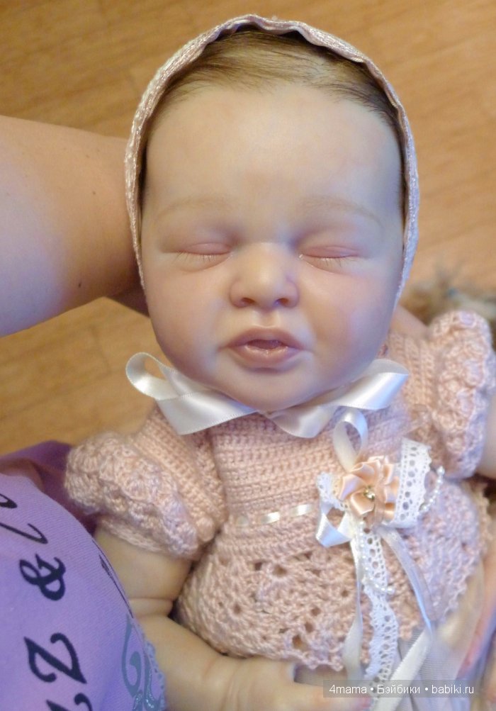 Крошка реборн Марьяша из мастерской "Любимые детки" и мой первый рутинг