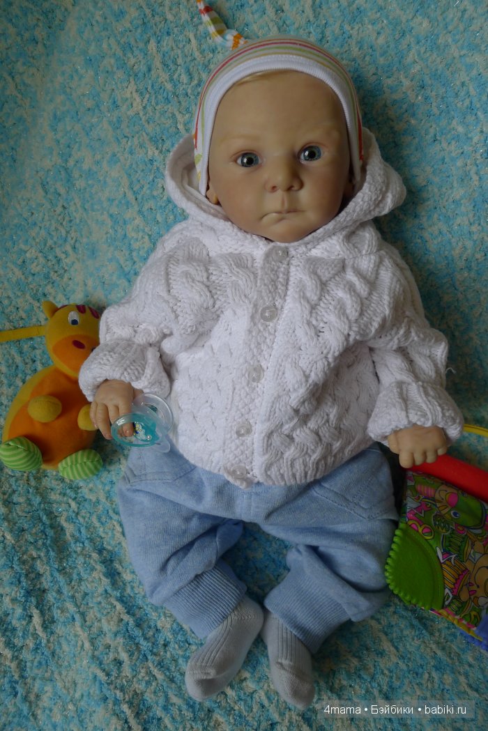 Мой малыш реборн Мотя, маленький цыпленок из мастерской "Любимые детки"