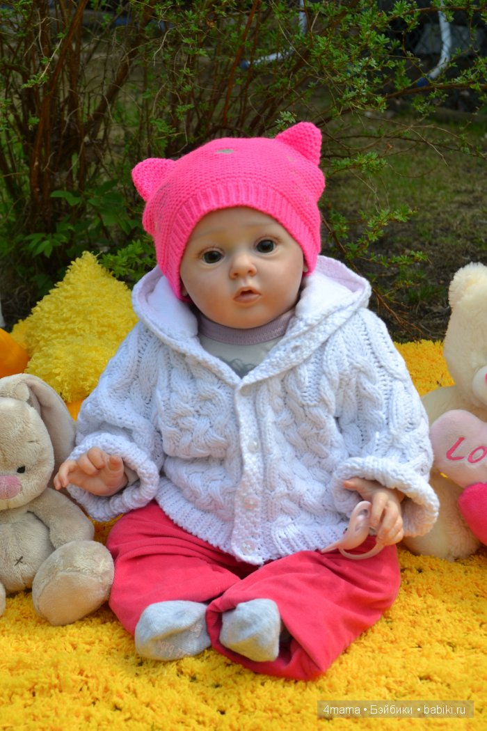 Маленькая Тося. Куколка реборн из мастерской "Любимые детки" Болога Екатерины