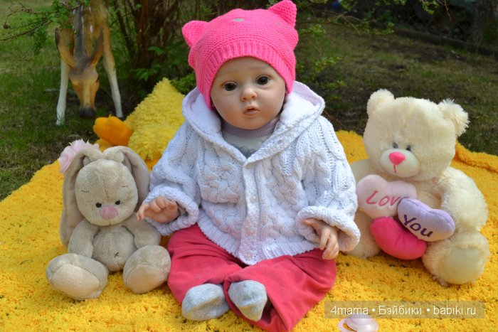 Маленькая Тося. Куколка реборн из мастерской "Любимые детки" Болога Екатерины