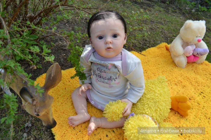 Маленькая Тося. Куколка реборн из мастерской "Любимые детки" Болога Екатерины (фото 5)