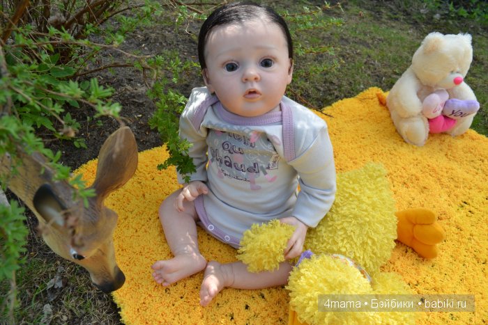 Маленькая Тося. Куколка реборн из мастерской "Любимые детки" Болога Екатерины (фото 4)