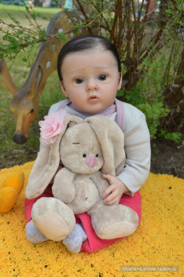 Маленькая Тося. Куколка реборн из мастерской "Любимые детки" Болога Екатерины