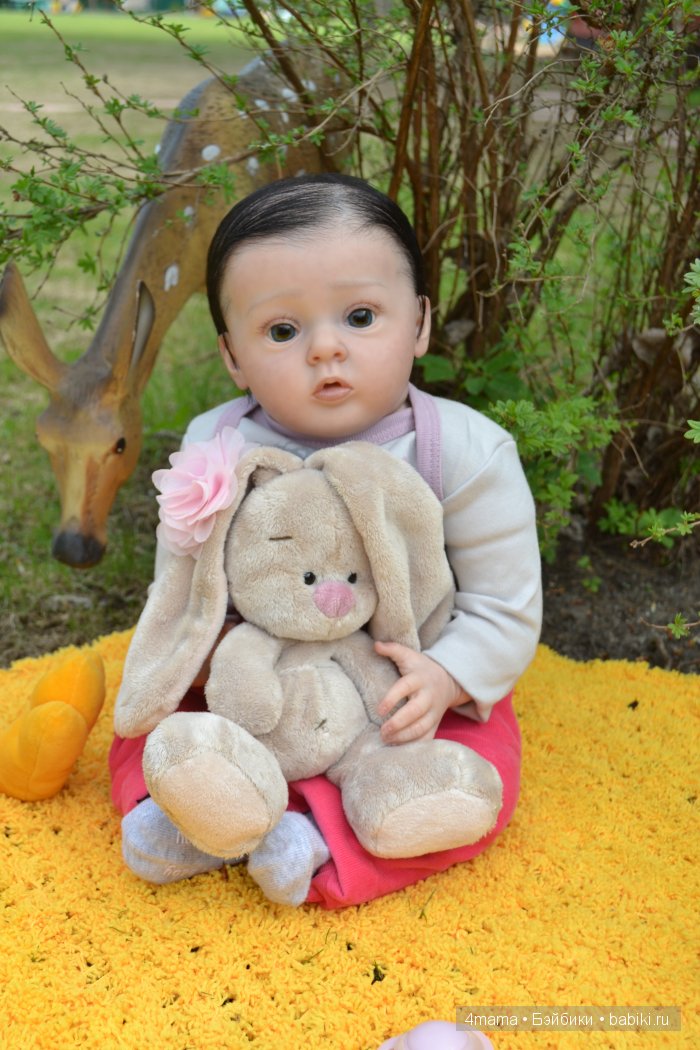 Маленькая Тося. Куколка реборн из мастерской "Любимые детки" Болога Екатерины