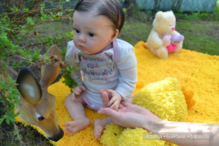 Маленькая Тося. Куколка реборн из мастерской "Любимые детки" Болога Екатерины (фото 7)