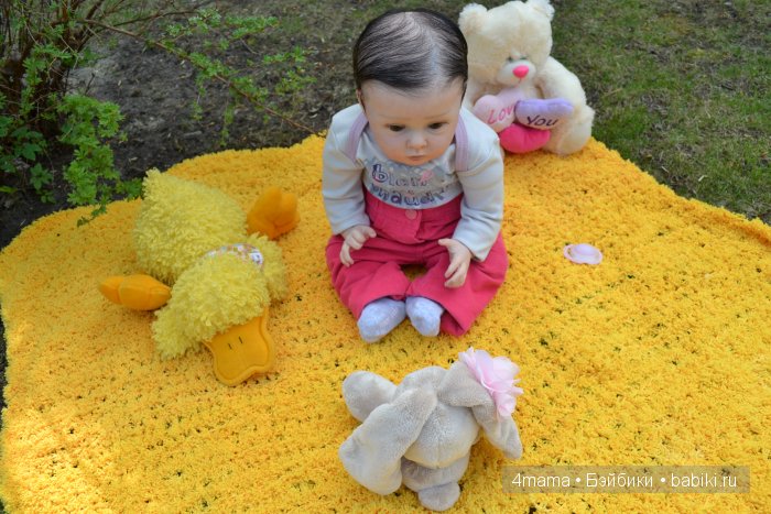 Маленькая Тося. Куколка реборн из мастерской "Любимые детки" Болога Екатерины