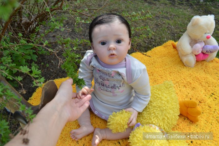 Маленькая Тося. Куколка реборн из мастерской "Любимые детки" Болога Екатерины (фото 6)