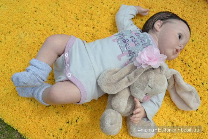 Маленькая Тося. Куколка реборн из мастерской "Любимые детки" Болога Екатерины