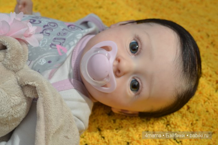 Маленькая Тося. Куколка реборн из мастерской "Любимые детки" Болога Екатерины