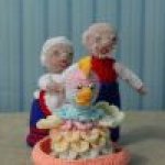 Курочка-Ряба, игрушки вязанные крючком