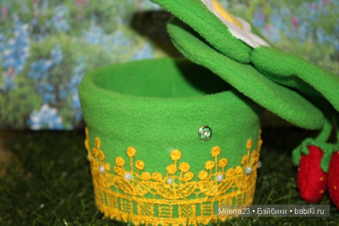 Авторская кукла тедди долл Клубничка (фото 6)