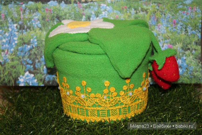 Авторская кукла тедди долл Клубничка (фото 7)