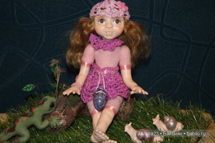 Ульянка,Марийка и Рози. Мои авторские куклы (фото 7)