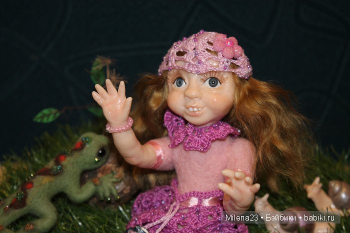 Ульянка,Марийка и Рози. Мои авторские куклы (фото 6)