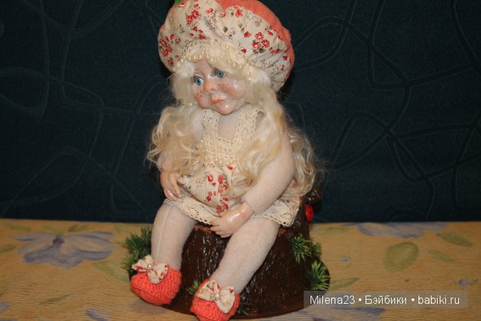 Ульянка,Марийка и Рози. Мои авторские куклы (фото 10)