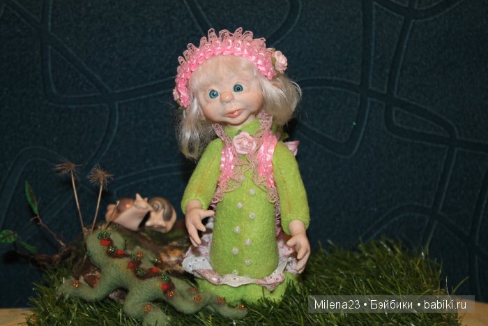 Ульянка,Марийка и Рози. Мои авторские куклы (фото 4)