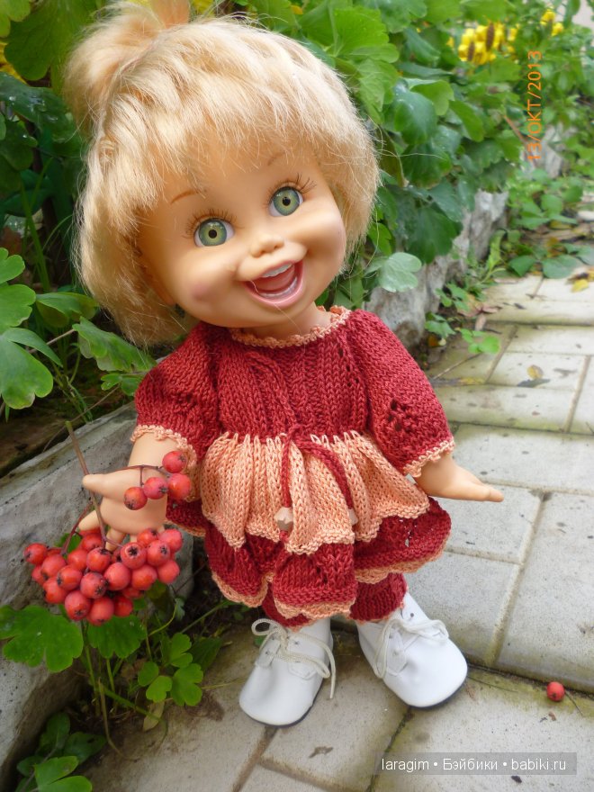 "Осень, осень, ну давай у листьев спросим" или одежда для Baby Face своими руками | Бэйбики "Осень, осень, ну давай у листьев спросим" или одежда для Baby Face своими руками (фото 9)