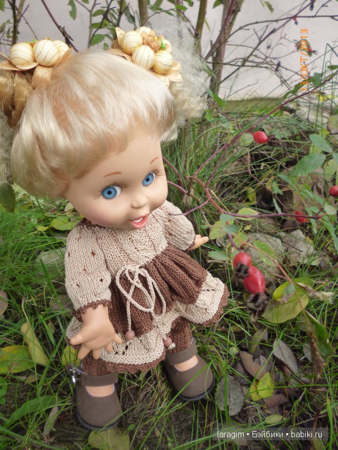 "Осень, осень, ну давай у листьев спросим" или одежда для Baby Face своими руками | Бэйбики "Осень, осень, ну давай у листьев спросим" или одежда для Baby Face своими руками (фото 8)