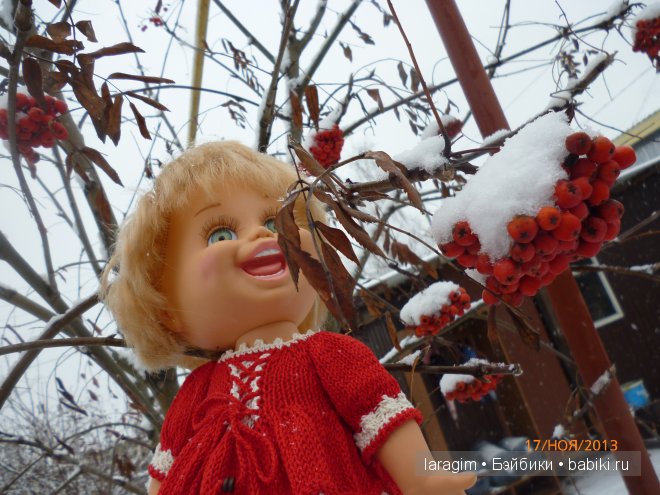 "Радуга на снегу" или одежда для Baby Face своими руками (фото 4)