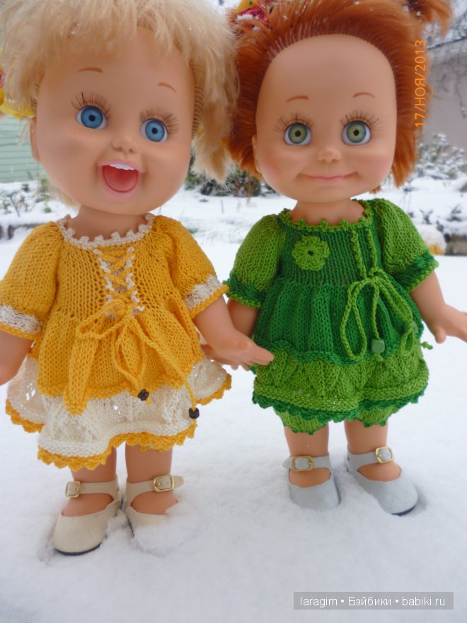 "Радуга на снегу" или одежда для Baby Face своими руками (фото 3)