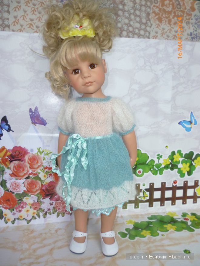 "Новое платье ... принцессы" или одежда для Gotz своими руками